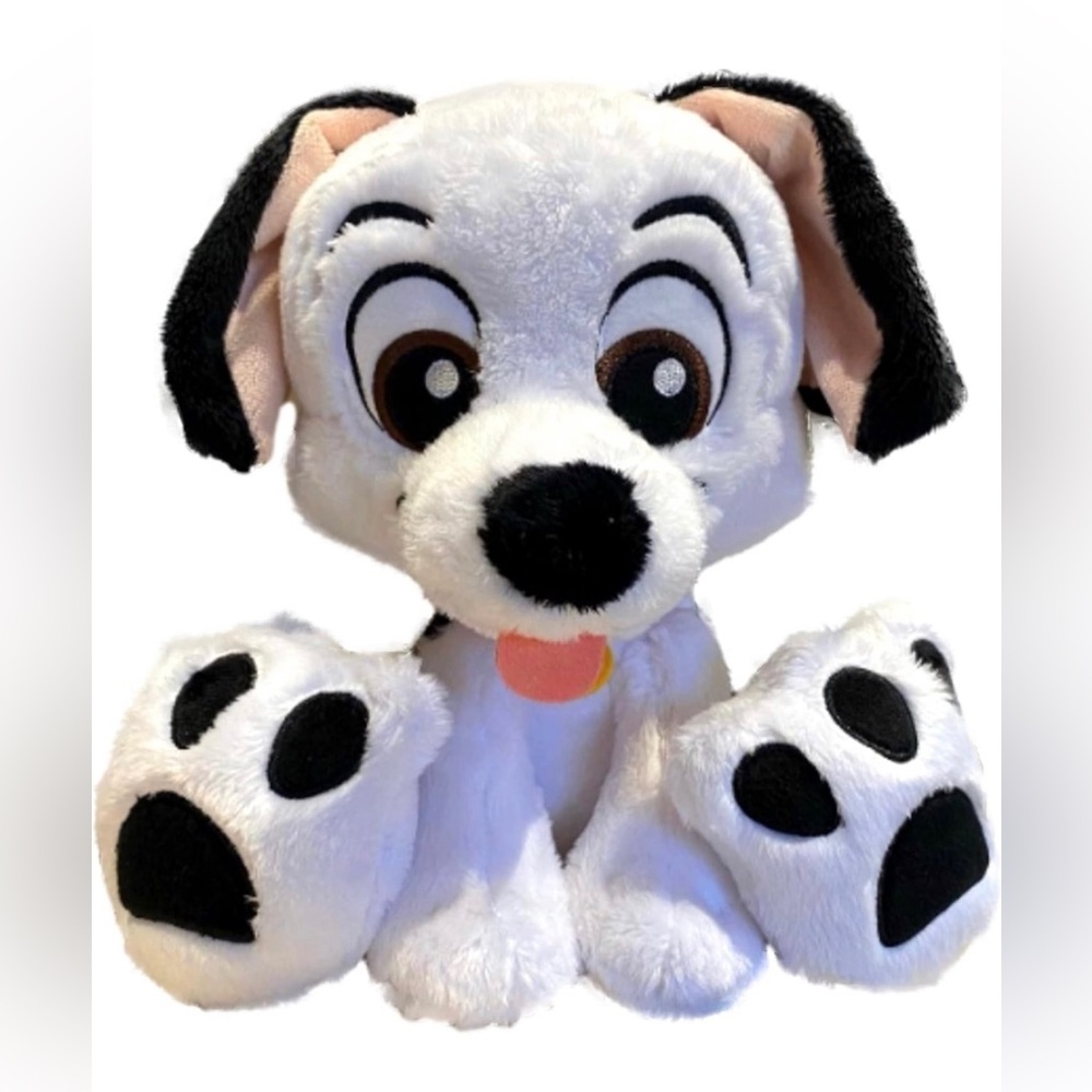 Disney Big Feet Plush 101 Dalmations Lucky Puppy Dog Parks Exclusive NWOT
